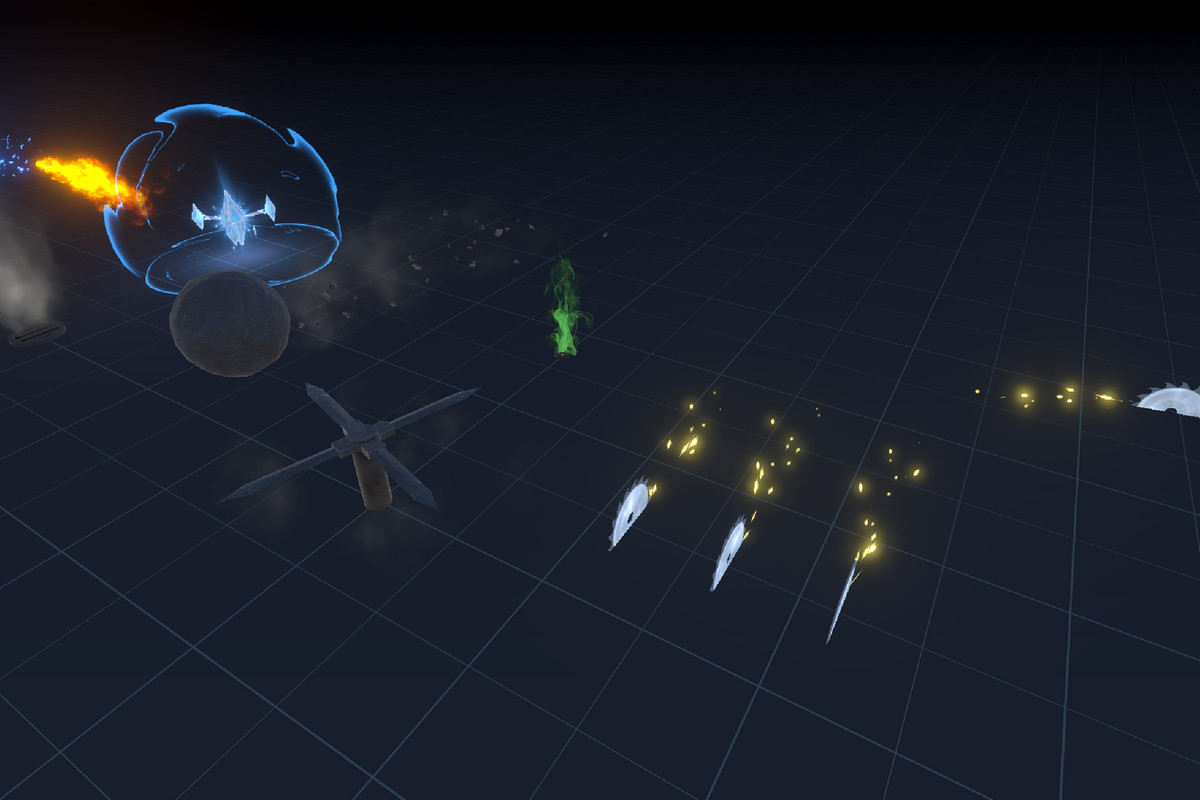 Dungeon traps VFX