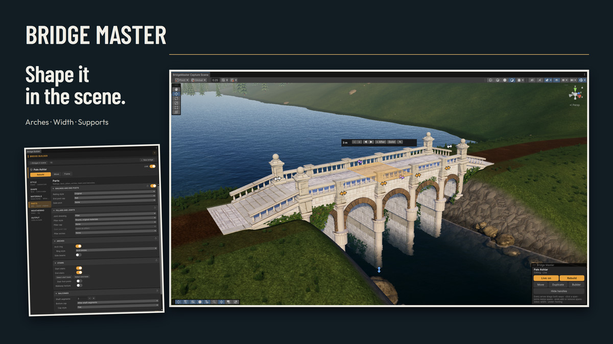 Bridge Master - Stylized Bridge Builder