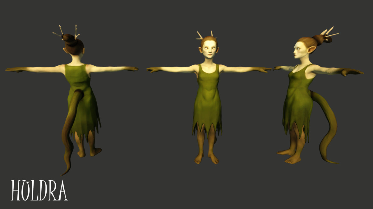 Nordic Pagan Fantasy Creatures – Game-Ready Character Pack