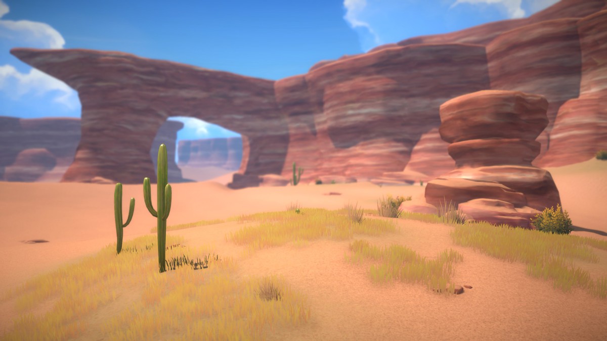 Stylized Desert