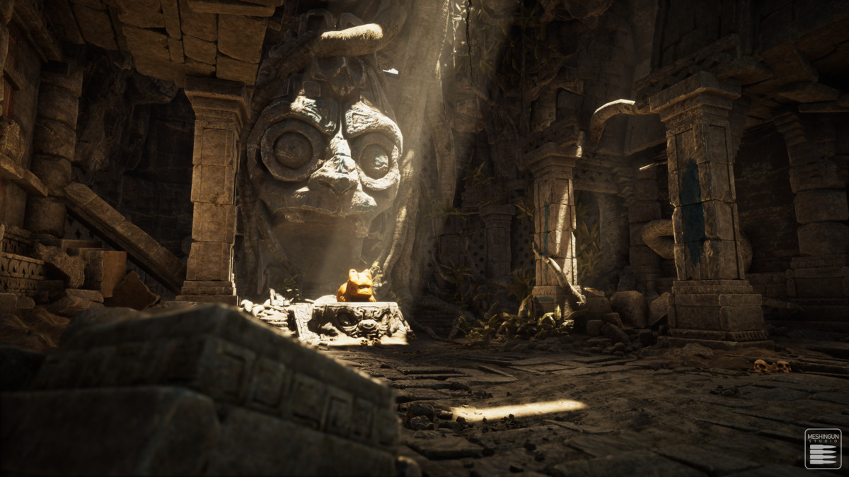 Ancient Mayan Temple