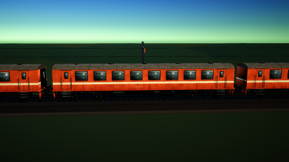 Diesel Multiple Unit (DMU) Train - S8 Commuter Pack