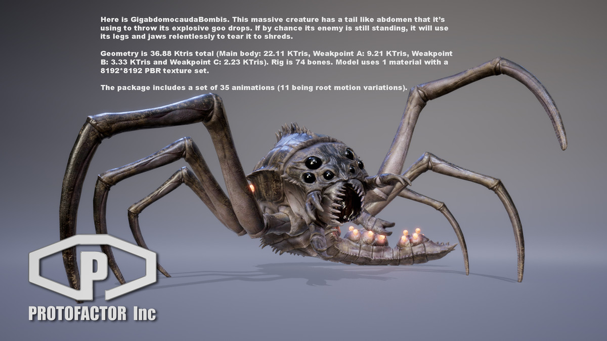 MONSTER: GIGABDOMOCAUDA BOMBIS