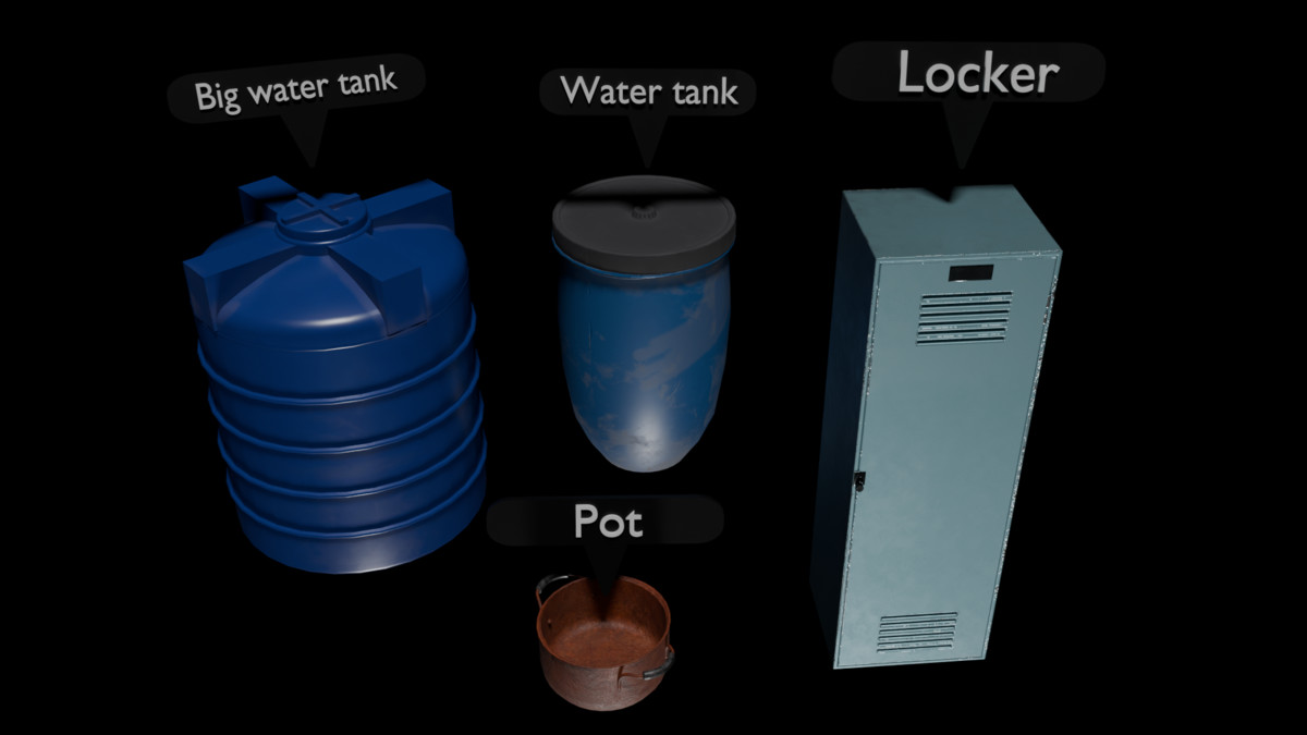 100+ realistic MEGA props pack