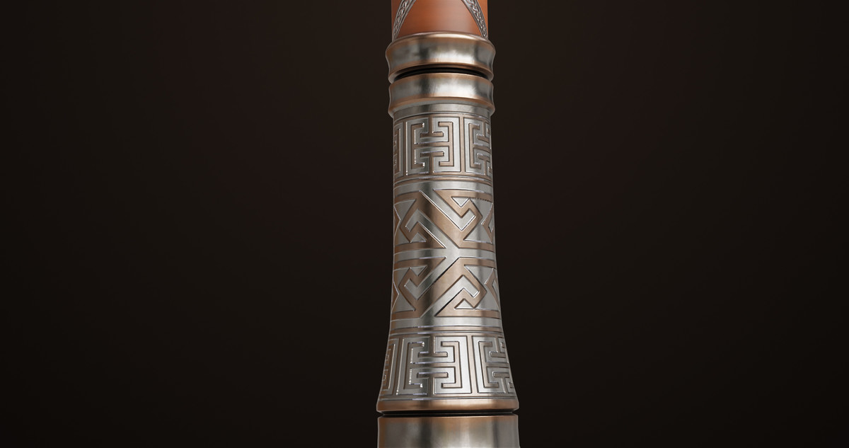 Battle Axe 12 URP HDRP Textures