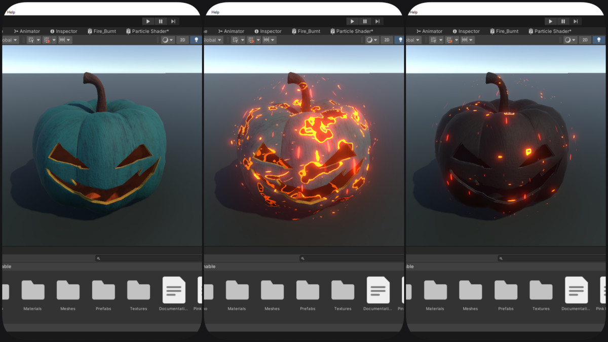 Halloween Pumpkins - Burnable Edition