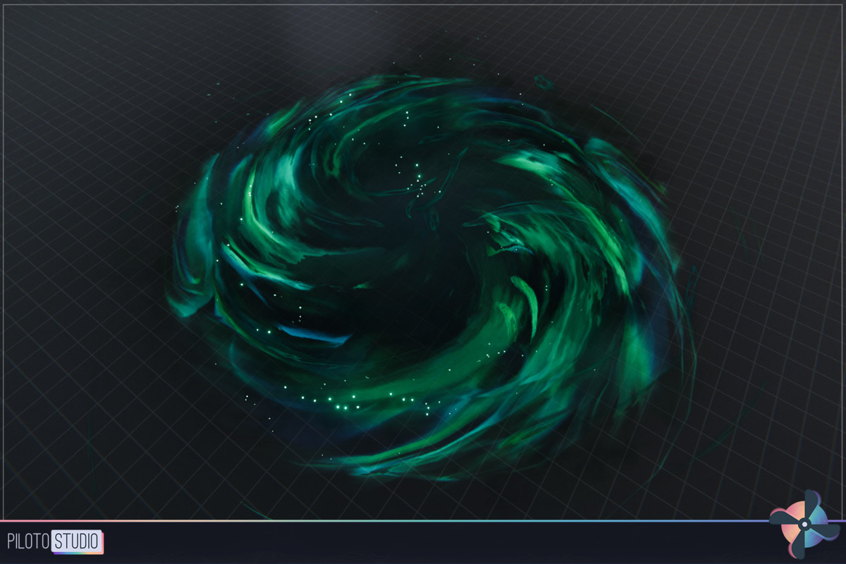 Realistic Necromancy Magic Spell FX