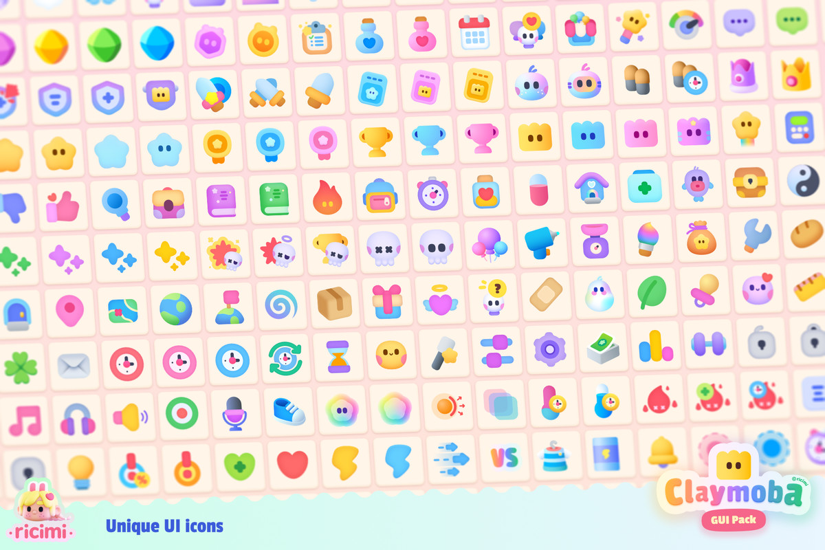 Claymoba GUI Pack
