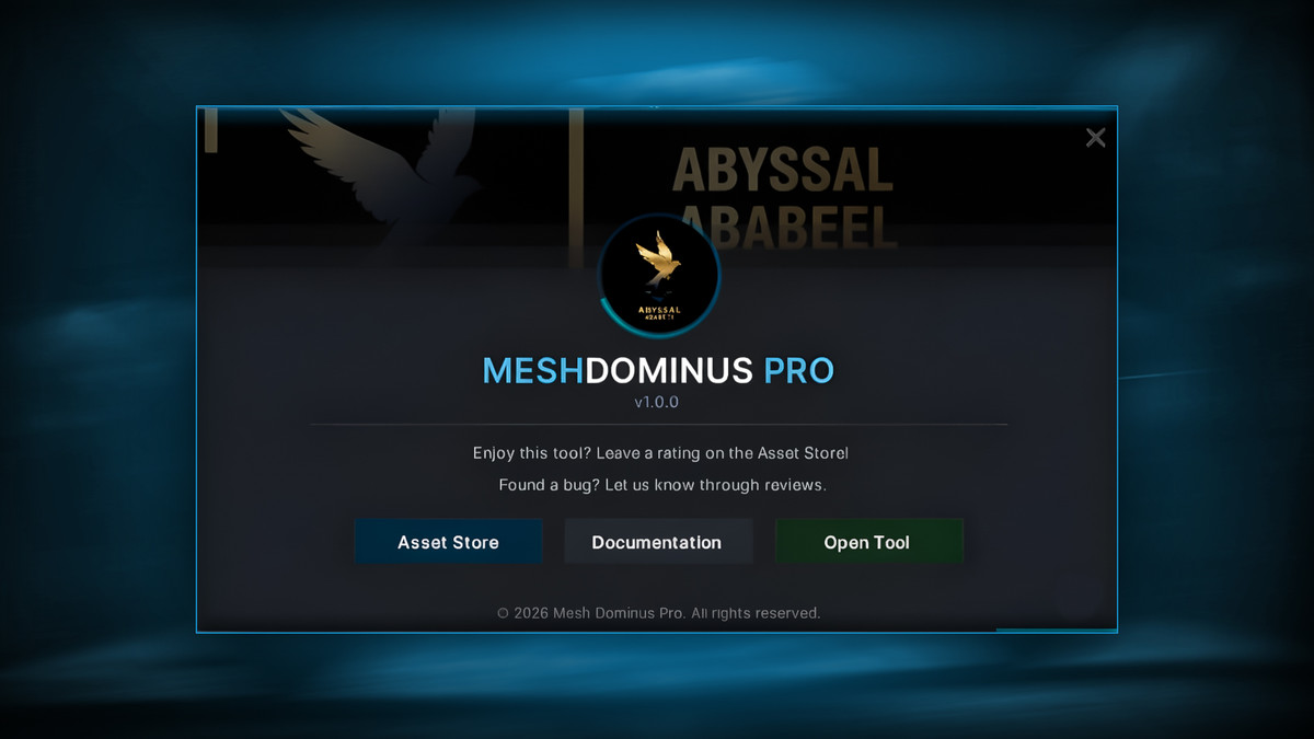 Mesh Dominus Pro - All in One Mesh ToolKit