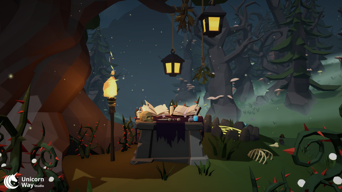 Fantasy Witch Village - Low Poly Stylized Pack