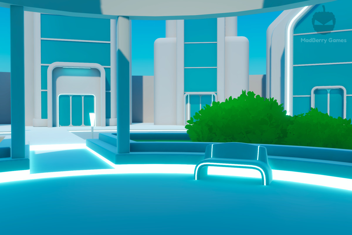 Utopian City Pack - Modular Futuristic Environment