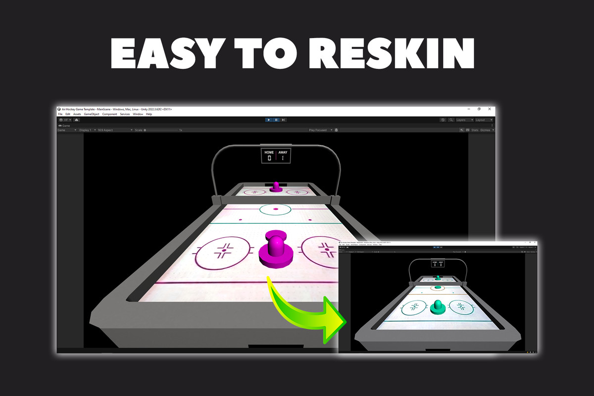Air Hockey Game Template