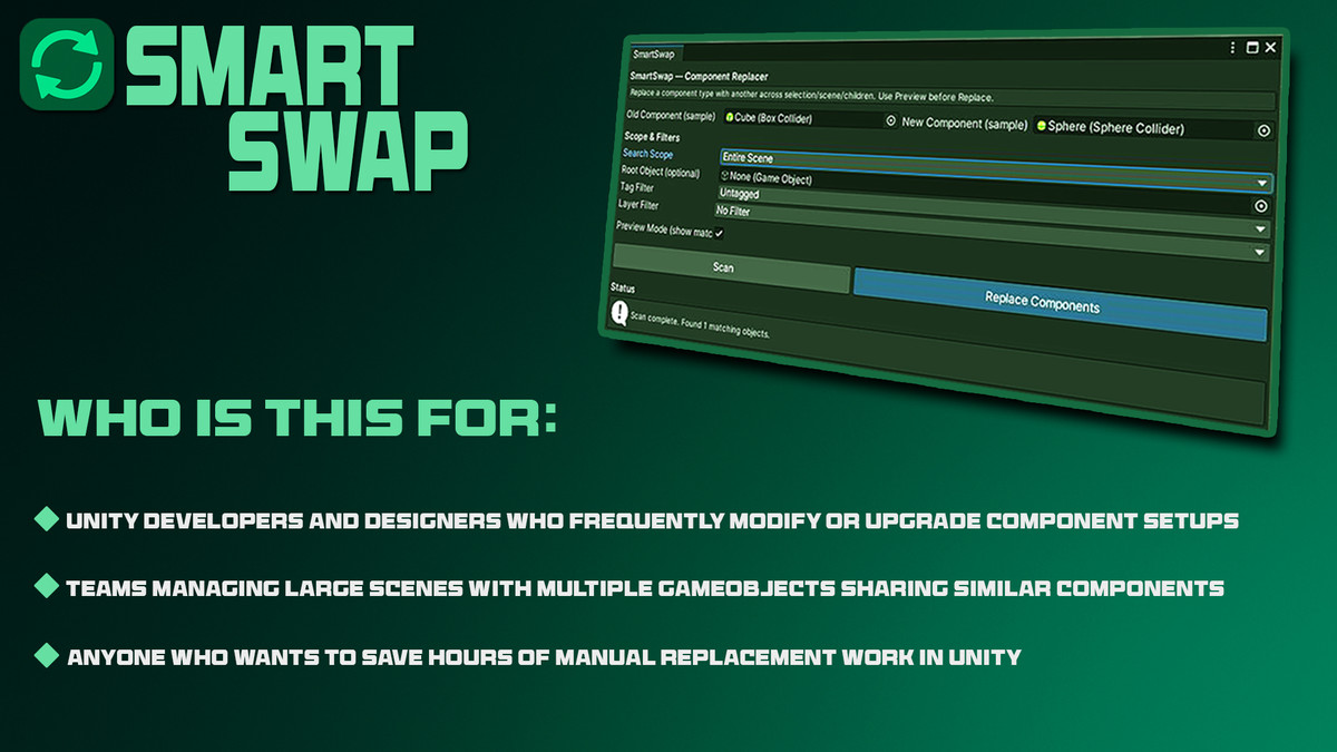 SmartSwap – Component Replacer Tool