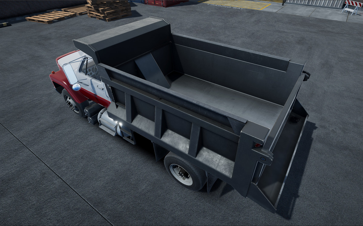 80s generic dump truck