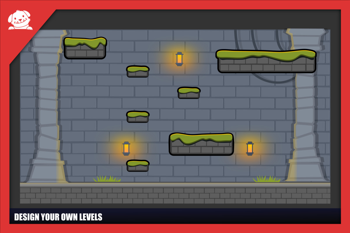 Simple Cute 2D Backgrounds Pack (5 Environments + PNG + SVG)