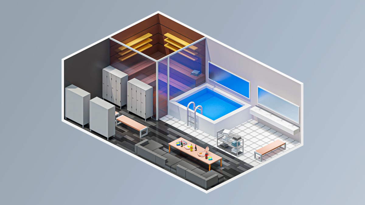 Interior 6 - Low Poly 3D Models Pack