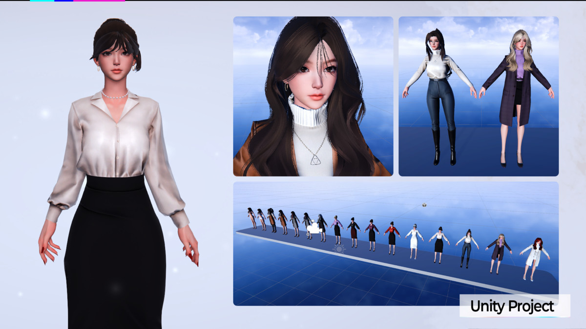 Business Lady Office Girls