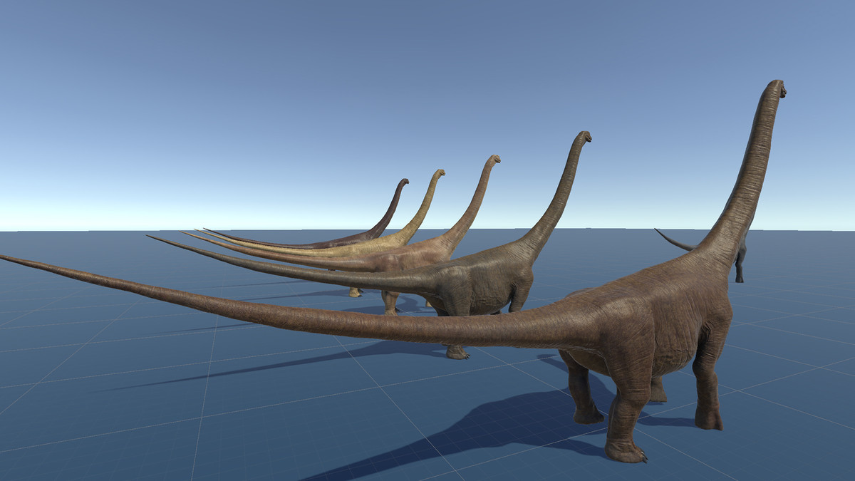 Dinosaur Argentinosaurus Sauropod