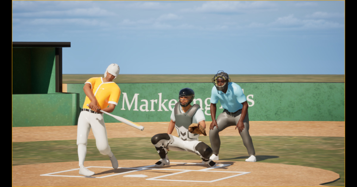 Baseball & Softball Animation Pack - Characters Included (1900+ Animations)