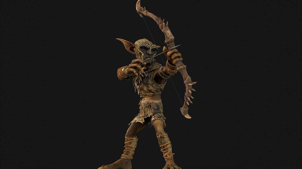 Goblin Archer Game Ready