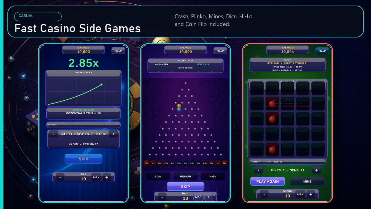 Complete Casino Kit - 31 Games, Meta Systems & Editor Tools