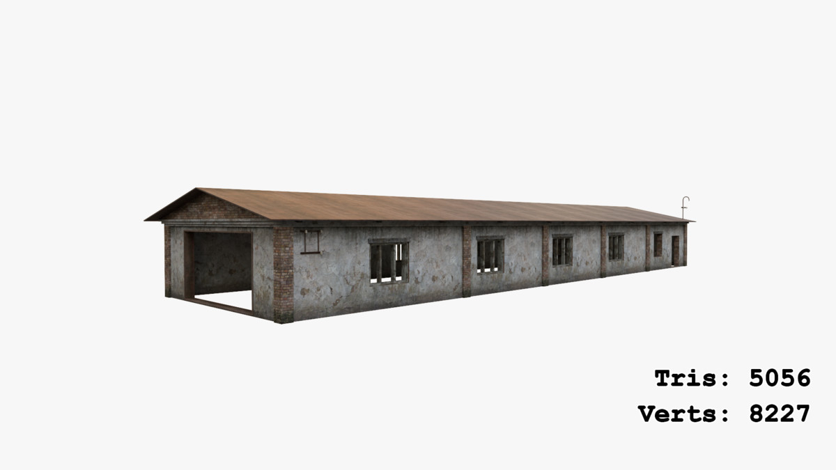 Abandoned Apocalyptic Buildings Mega Pack