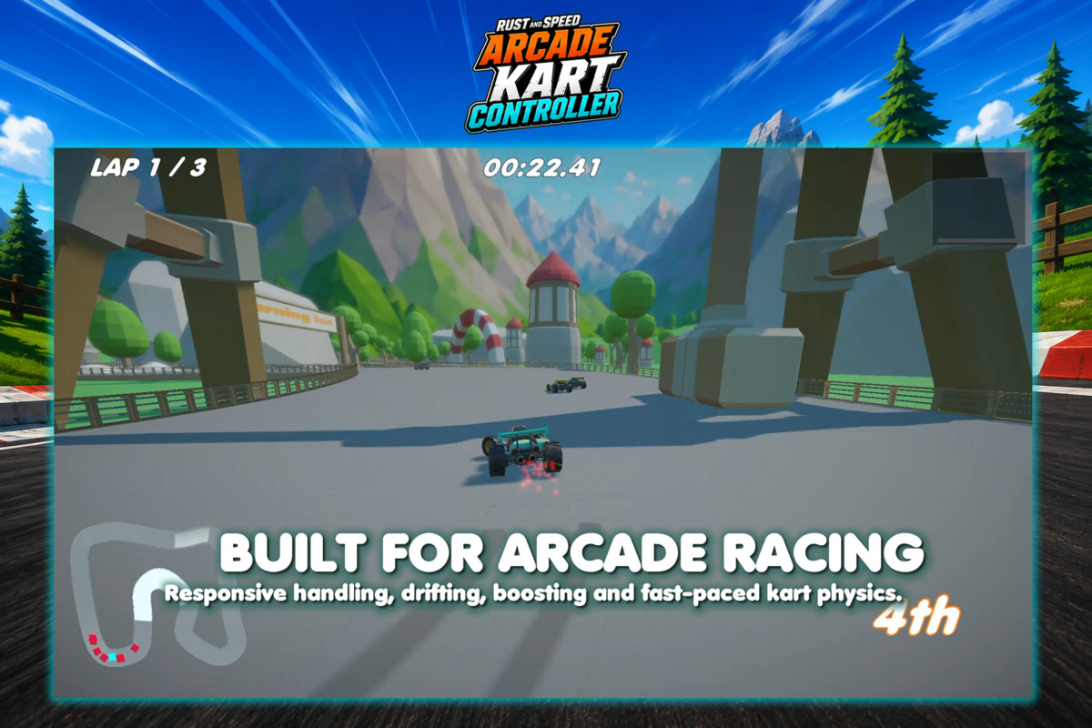Rust & Speed – Arcade Kart Controller