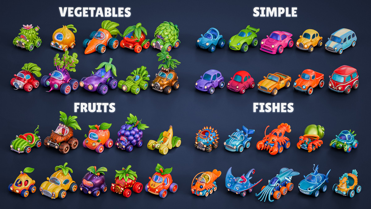 GASTRO: Modular Cars Collection Pack