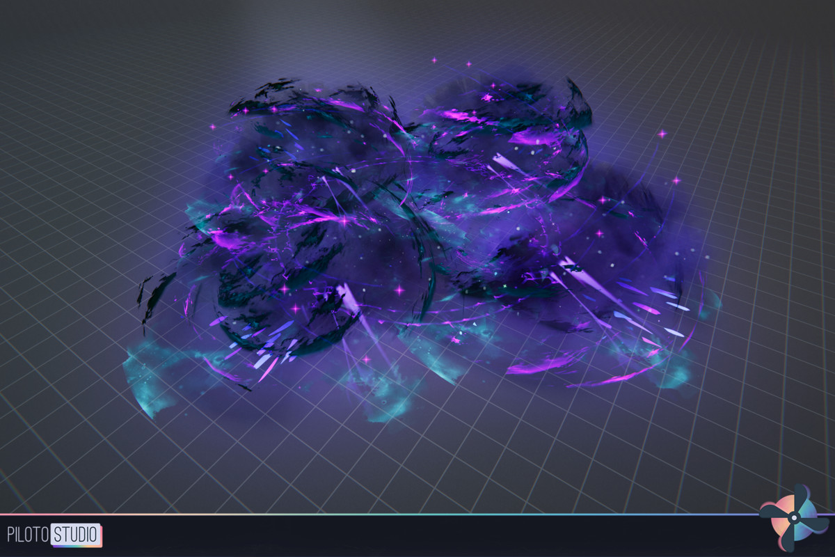 Realistic Comic Spells VFX