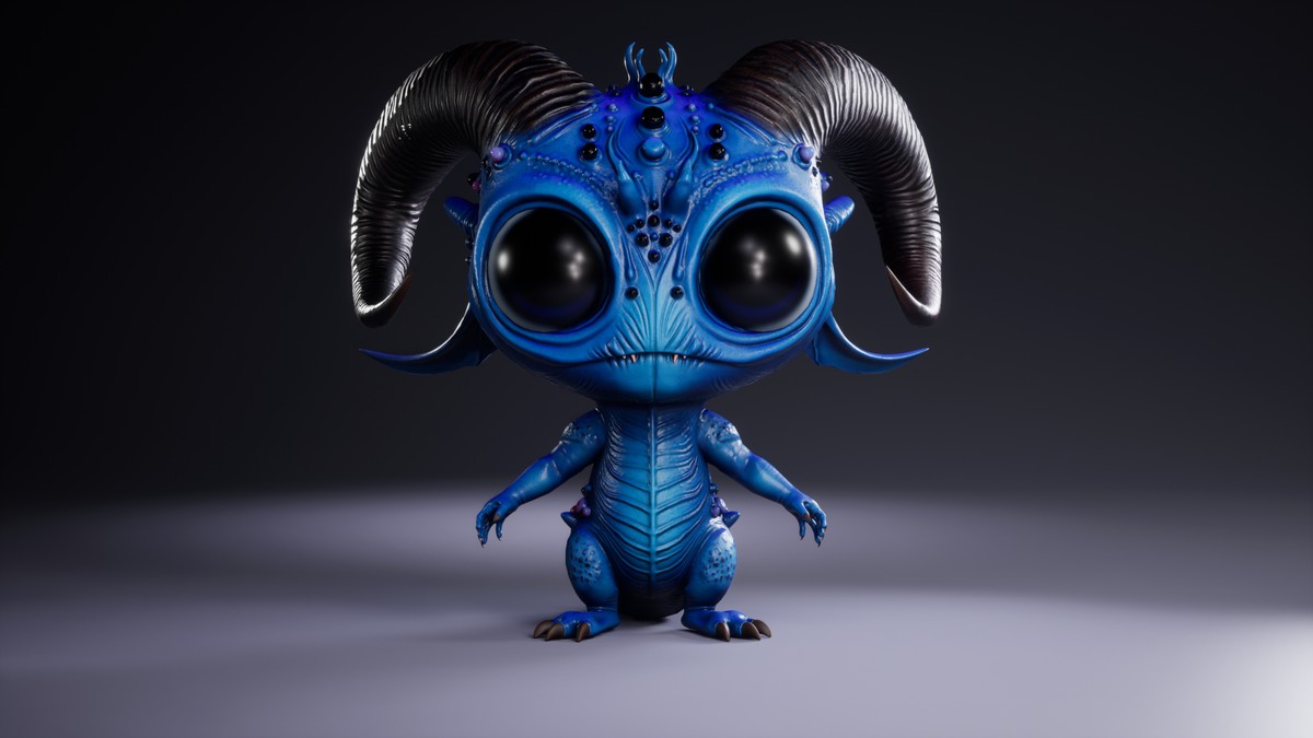 Cute Monster Dragon
