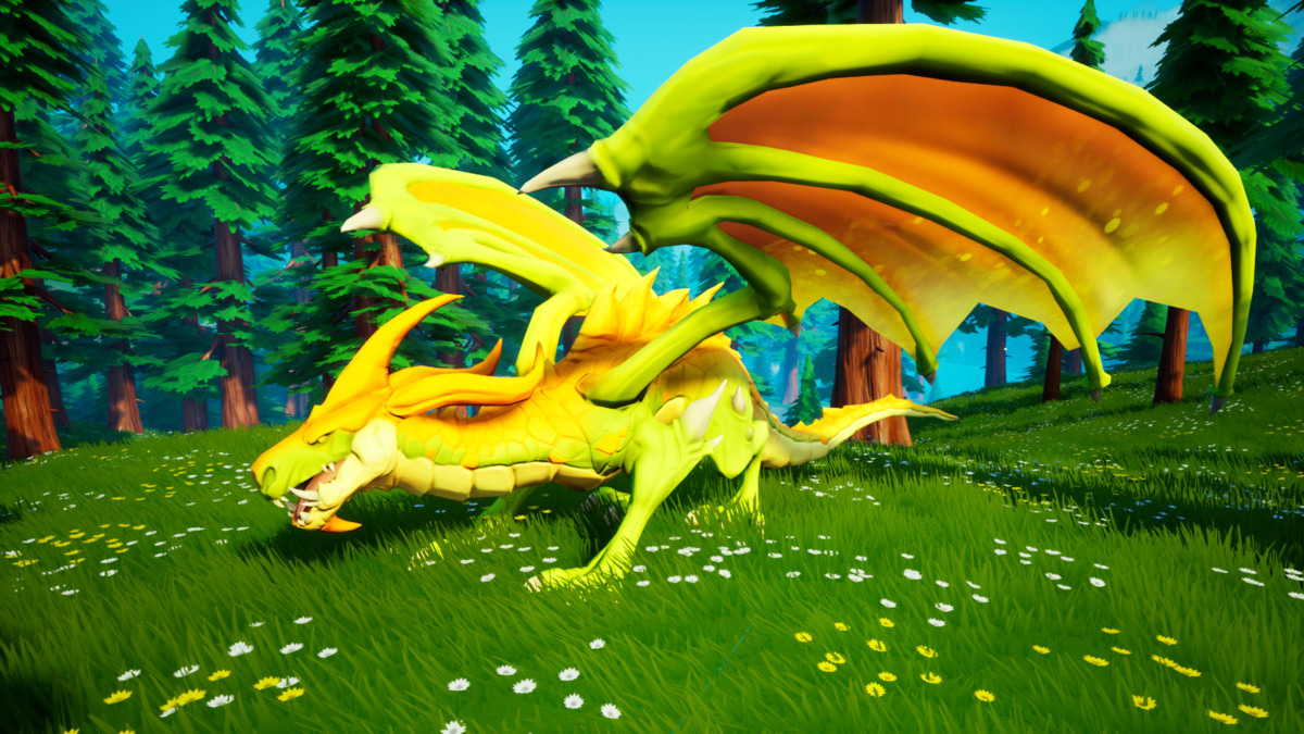 Stylized Dragon - Fantasy RPG Creature