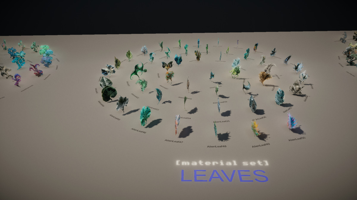 Alien Nature Materials - Foliage