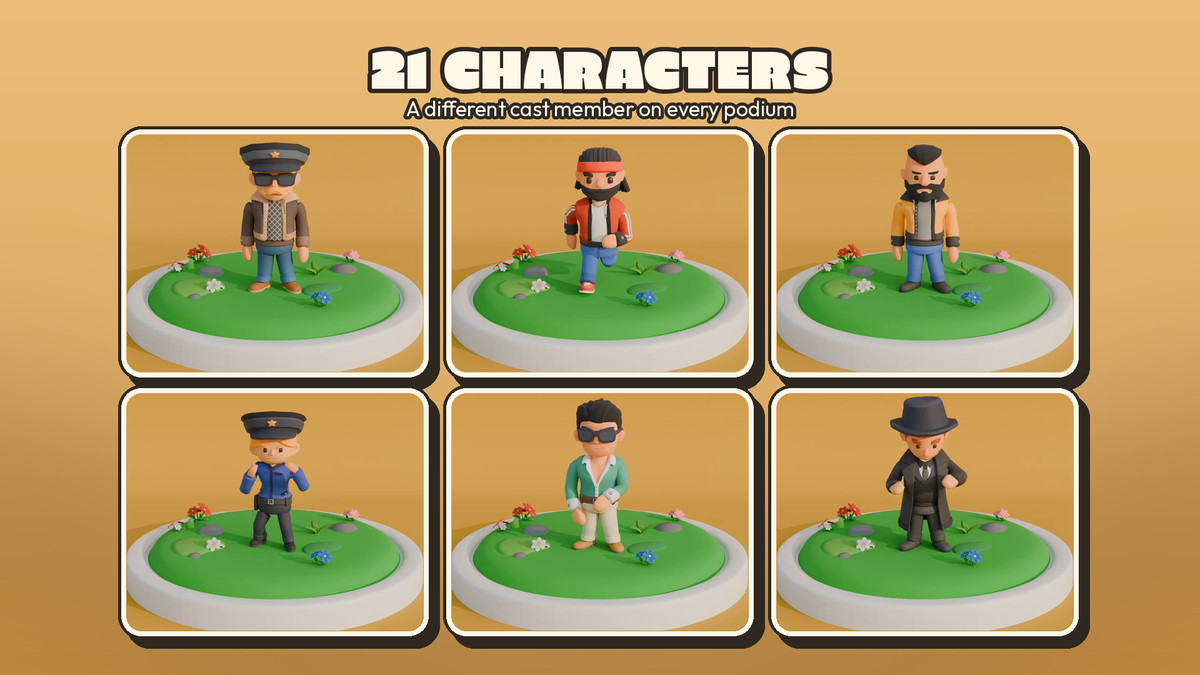 Characters : Low Poly Cute