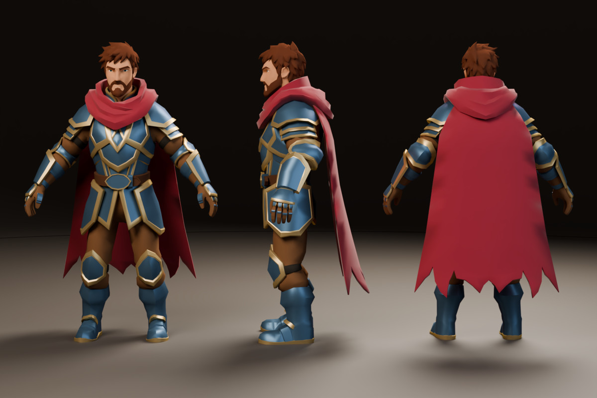 Stylized Modular Warriors – Fantasy Character Pack