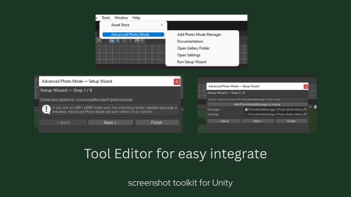Advanced Photo Mode For Unity