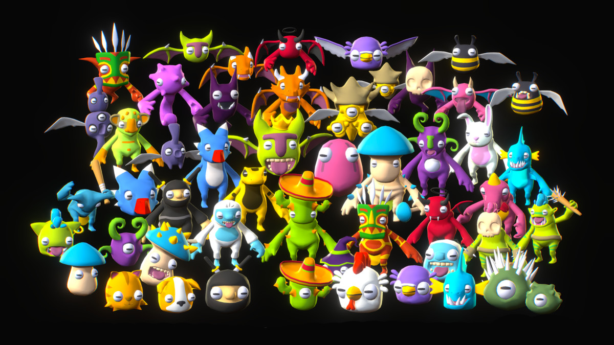 50+ Monsters Bundle