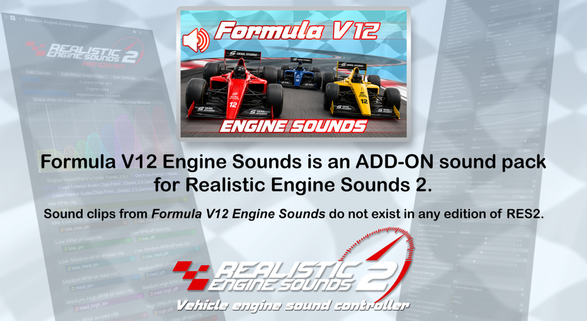 Formula V12 Engine Sounds