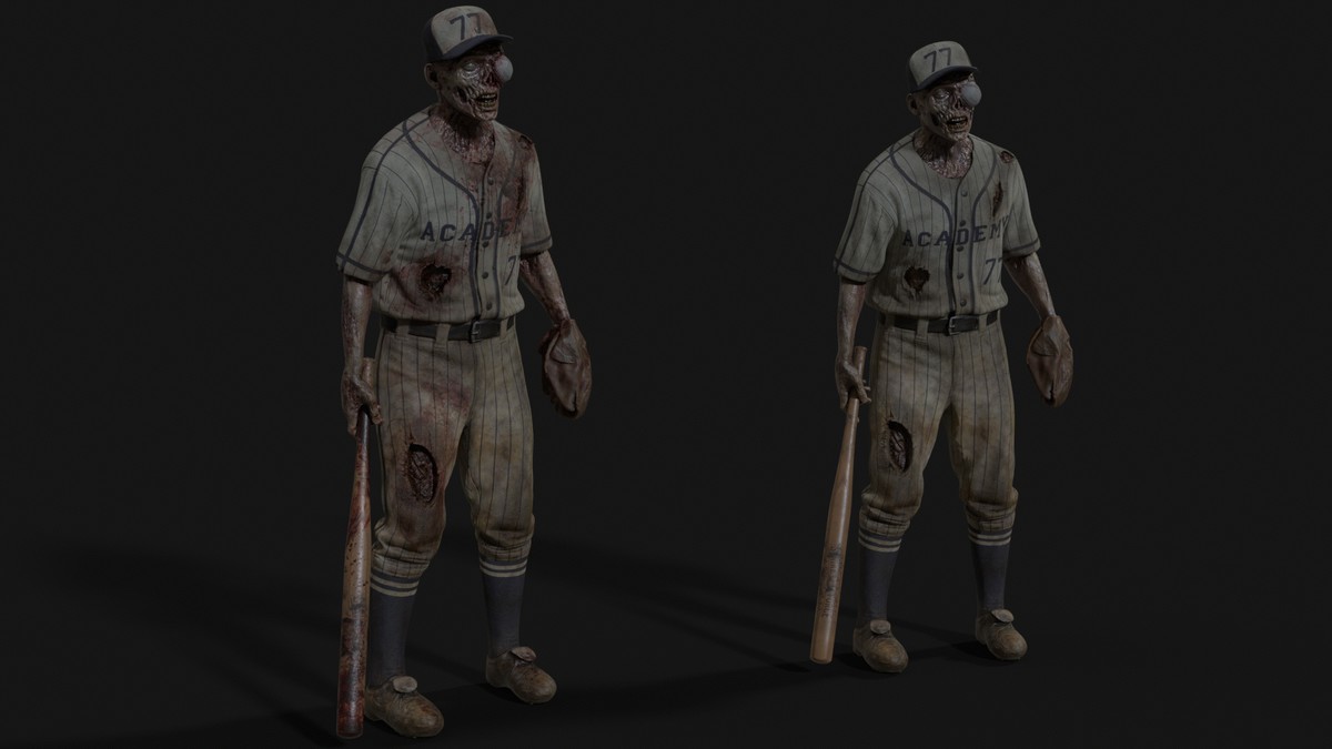 Baseballer — American School Zombie Collection