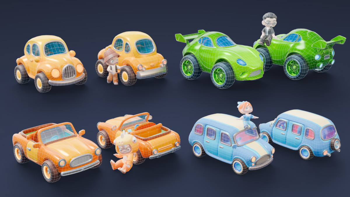 GASTRO: Modular Cars Collection Pack