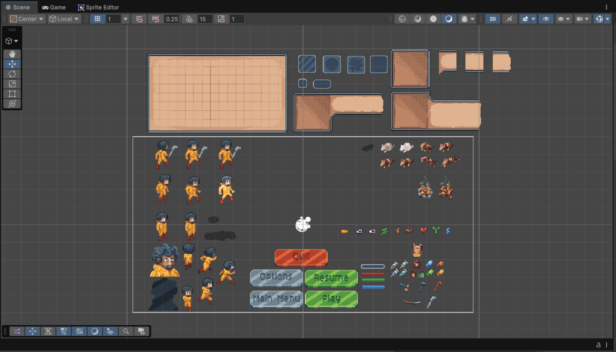 Mutant Series: Topdown Pixel Art Pack