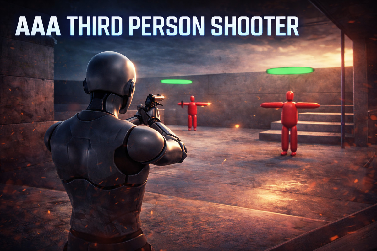 AAA Third Person Shooter Starter Framework | チュートリアル | Unity Asset Store