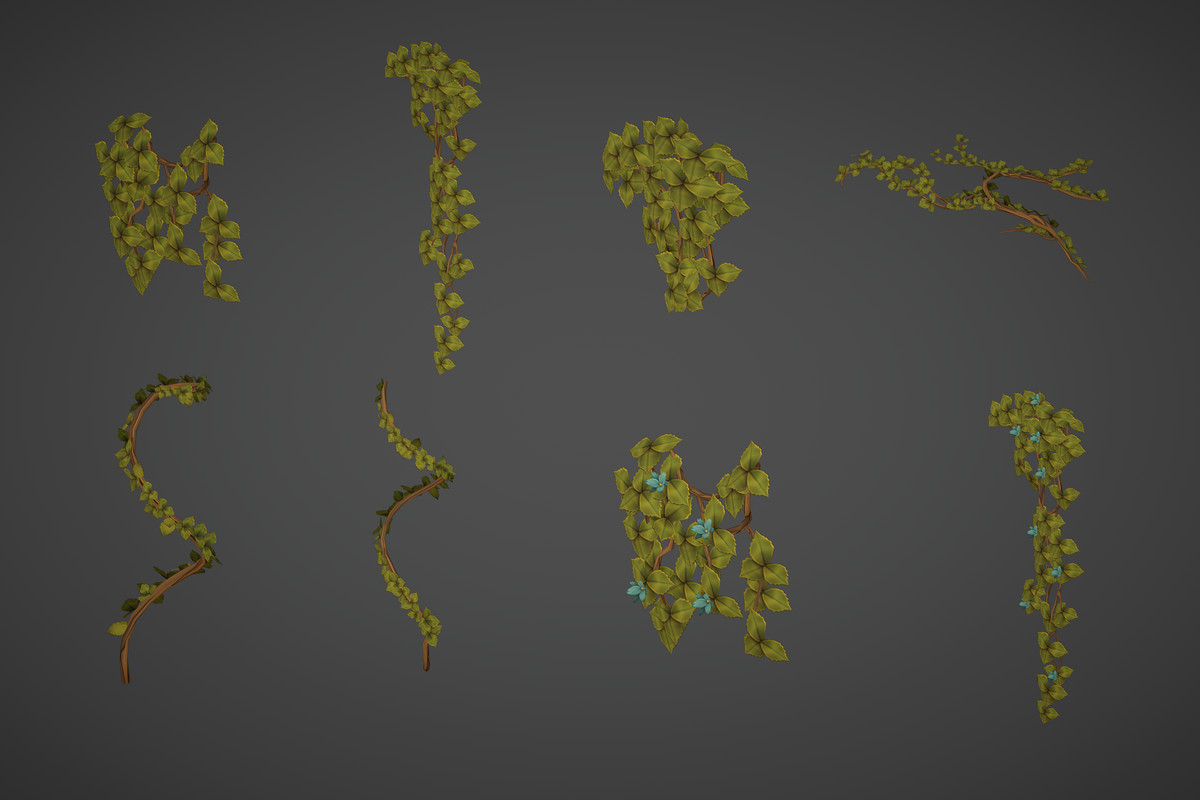 Ruins Forest Environment