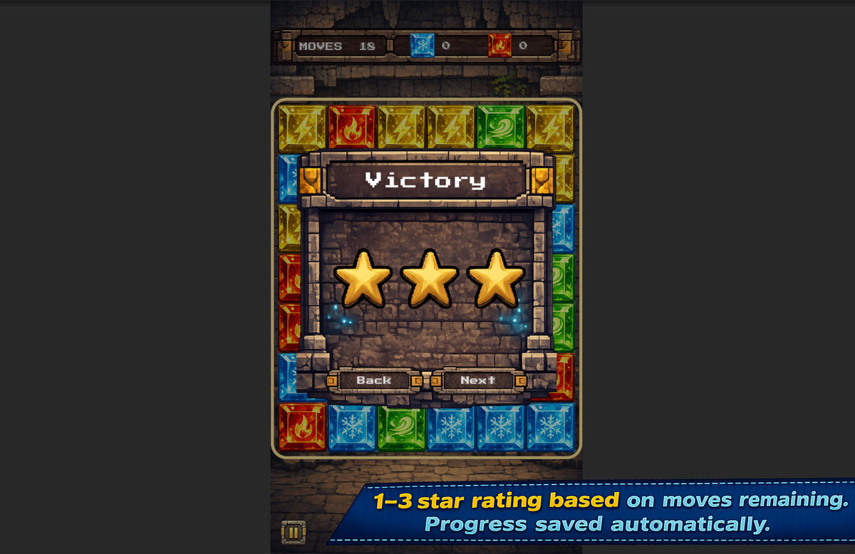 Match-3 Puzzle Game Template