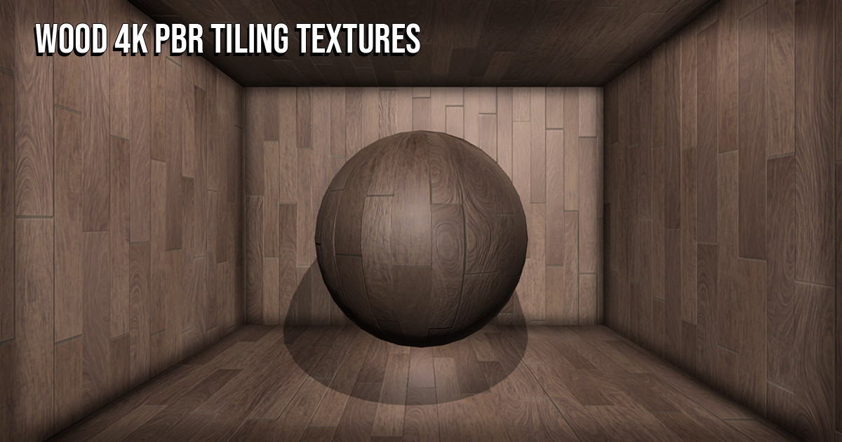 22 Wood 4K PBR Tiling Textures Collection