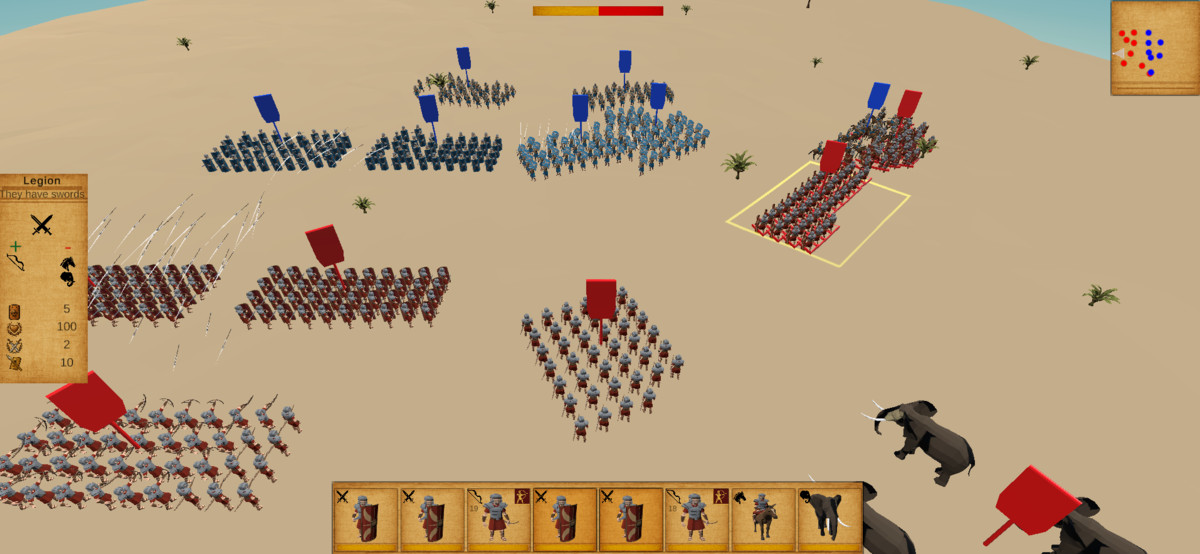 Large Scale Combat System
