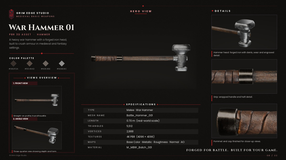 Medieval Basic Weapons