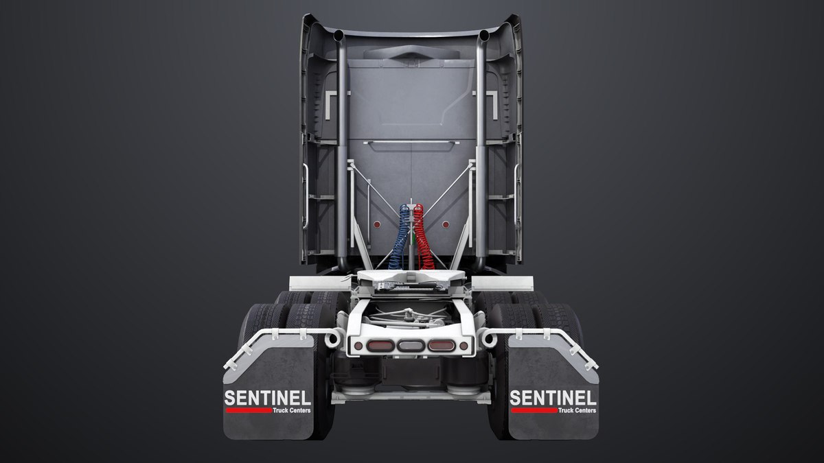 Heavy Truck Chassis 05 Grey Interior URP HDRP Textures