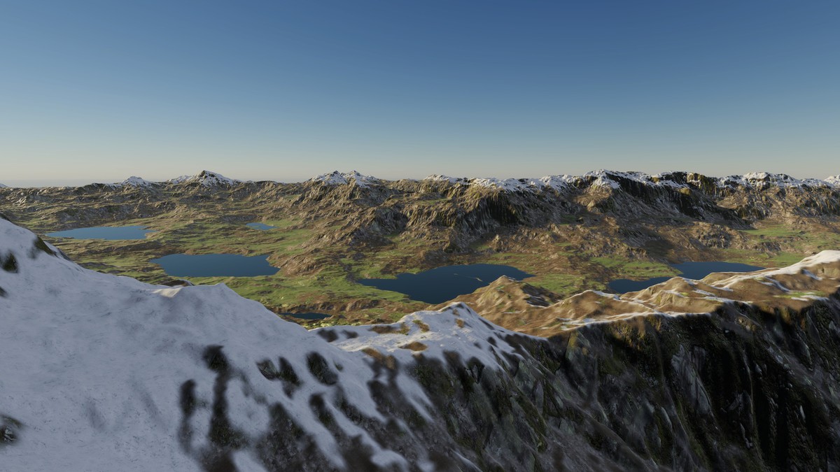 147 Procedural Terrains - Mountains, Lakes & Islands