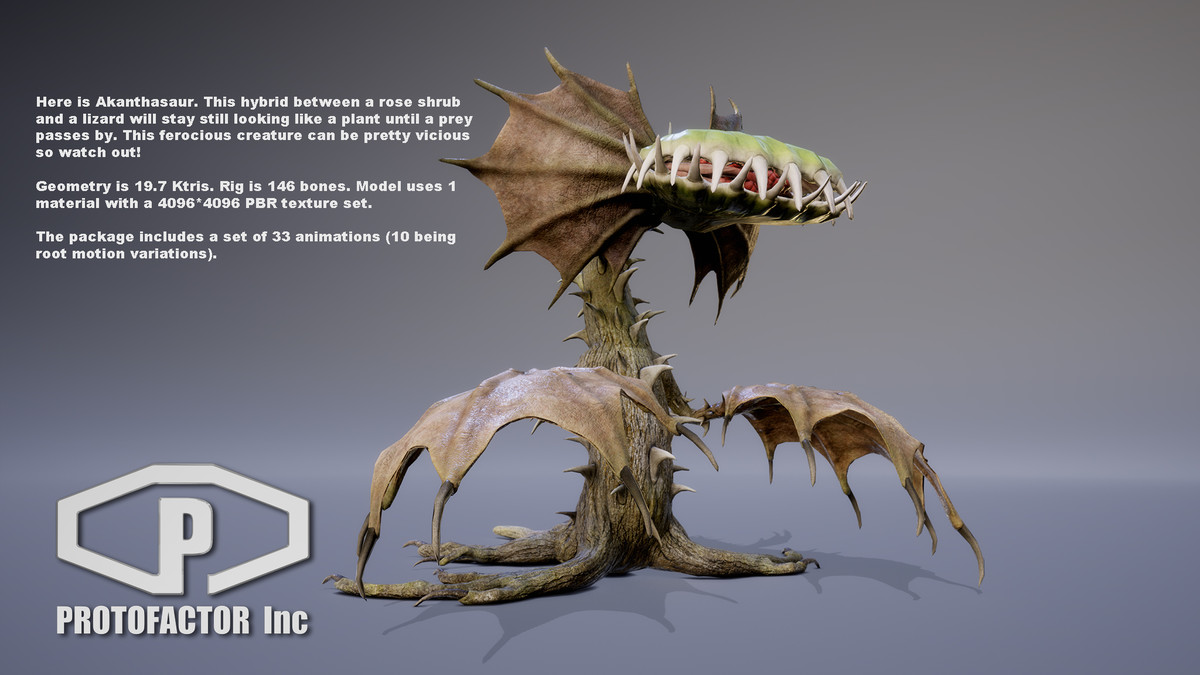 MONSTER: AKANTHASAUR