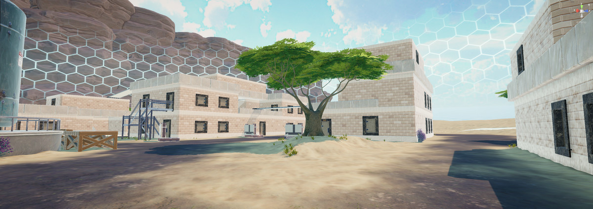 CQC Desertic Environment - Modular Toon Pack